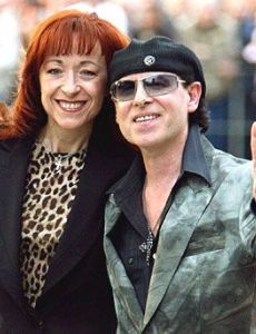Klaus Meine and Gabi Meine