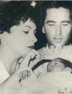 Milko Skofic and Gina Lollobrigida