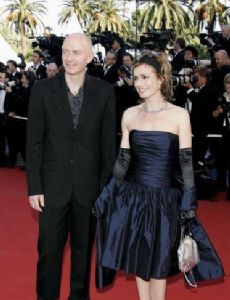 Sandrine Bonnaire and Guillaume Laurant