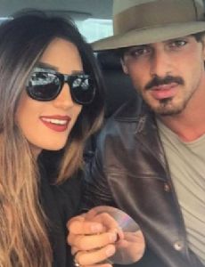 Michele Morrone and Rouba Saadeh
