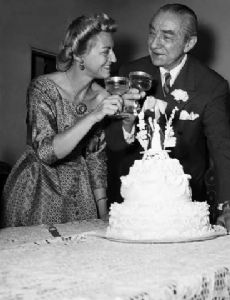 Bela Lugosi and Hope Lininger