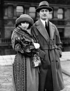 Dorothy Gish and James Rennie