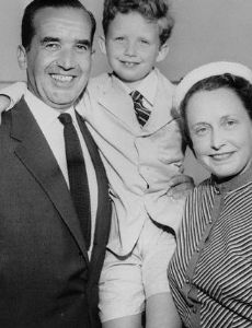 Edward R. Murrow and Janet Huntington Brewster