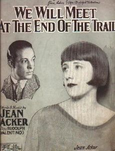 Rudolph Valentino and Jean Acker