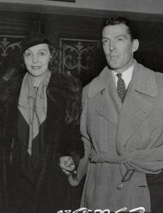 Zasu Pitts and John E. Woodall