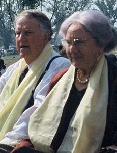 Edmund Hillary and June Mulgrew