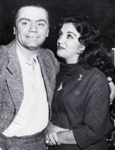Ernest Borgnine and Katy Jurado