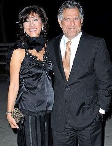 Julie Chen and Leslie Moonves