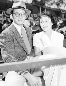 Clifford Odets and Luise Rainer