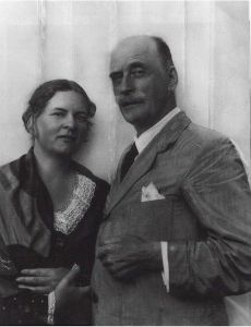 Knut Hamsun and Marie Hamsun