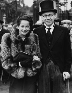 Alexander Korda and Merle Oberon