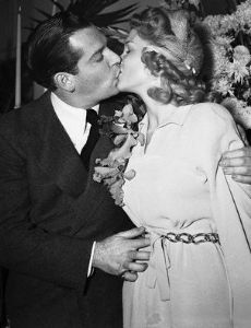 Joyce Mathews and Milton Berle