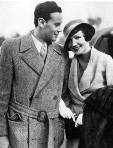 Claudette Colbert and Norman Foster