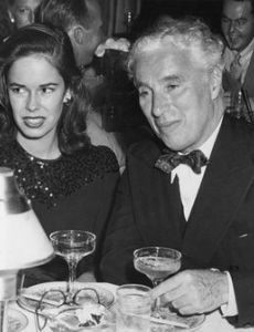 Charlie Chaplin and Oona Chaplin