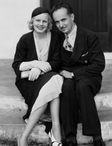 Jean Harlow and Paul Bern
