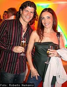Paulo Ricardo and Raquel Silveira