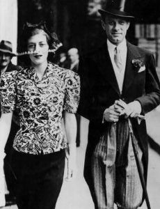 Vic Oliver and Sarah Churchill