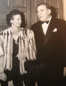 William Bendix and Theresa Stefanotti