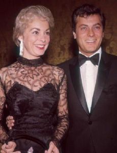 Janet Leigh and Tony Curtis