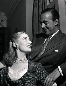 Anthony Havelock-Allan and Valerie Hobson
