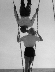 Russ Tamblyn and Venetia Stevenson