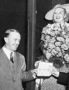 Stan Laurel and Vera Ivanova Shuvalova
