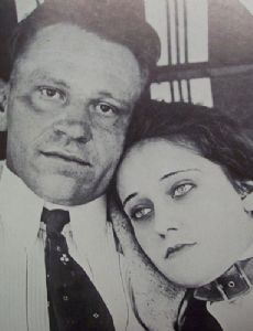 Gloria Swanson and Wallace Beery