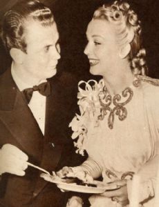 Carole Landis and Willis Hunt, Jr.