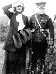 Clementine Churchill and Winston Churchill