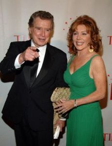 Regis Philbin and Joy Philbin