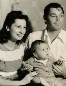 Johnny Weissmuller and Beryl Scott