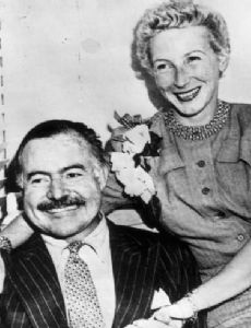 Ernest Hemingway and Mary Welsh