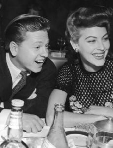Ava Gardner and Mickey Rooney