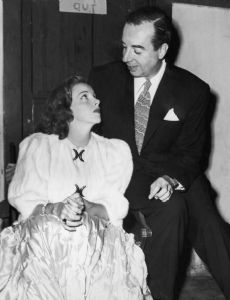 Judy Garland and Vincente Minnelli