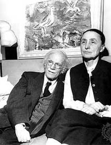 Georgia O'Keeffe and Alfred Stieglitz