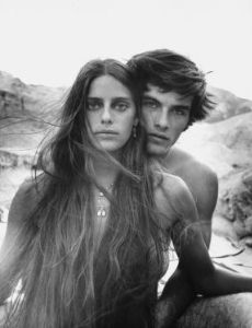 Daria Halprin and Mark Frechette