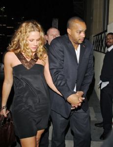 Donald Faison and Cacee Cobb