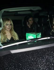 Lindsay Lohan and Diego Garcia