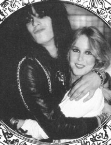 Nikki Sixx and Lita Ford