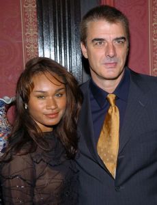 Chris Noth and Tara Wilson