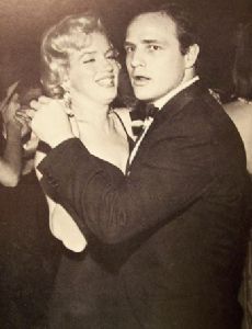 Marilyn Monroe and Marlon Brando