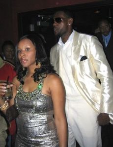 LeBron James and Savannah Brinson