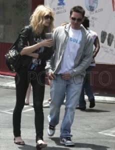Adam Goldstein and Jessica Stam