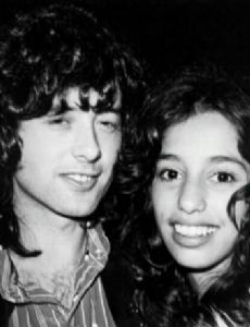 Jimmy Page and Lori Maddox