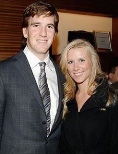 Eli Manning and Abby Mcgrew