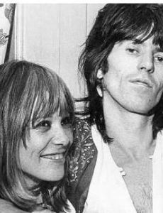 Anita Pallenberg and Keith Richards