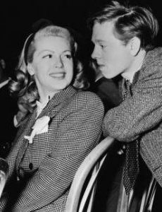 Lana Turner and Mickey Rooney