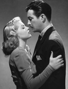Lana Turner and Robert Taylor