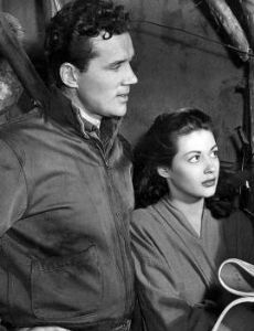 Yvonne De Carlo and Howard Duff