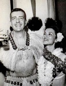 Linda Christian and Baby Pignatari